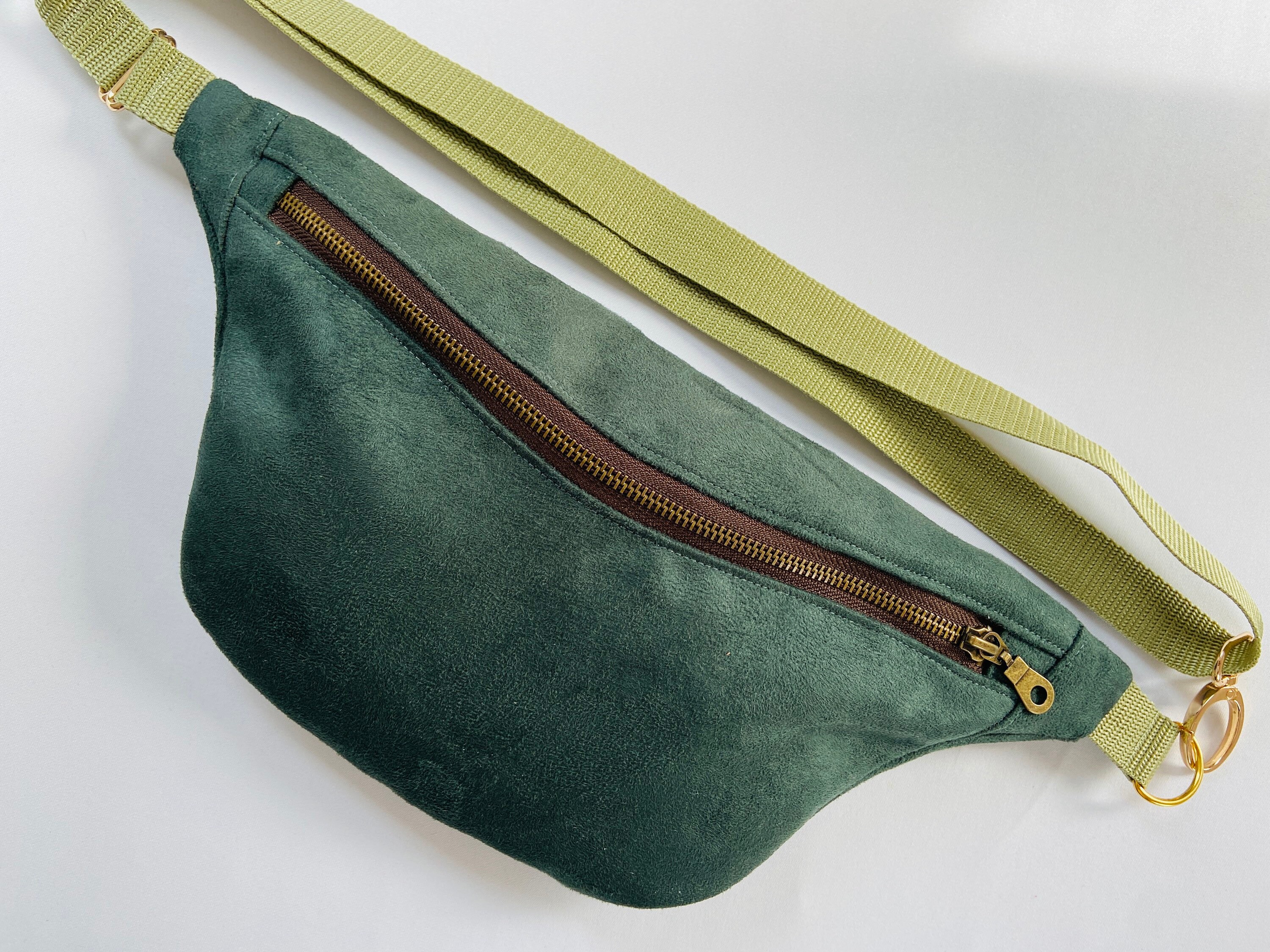 XL Bauchtasche khaki grun olivgrun gold Bauchtasche Gurteltasche Crossbody Bag Breitcord Waistbag Fannybag Bumbag Etsy