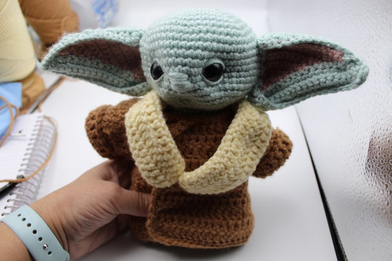 Baby yoda inspired amigurumi pattern new arrivals
