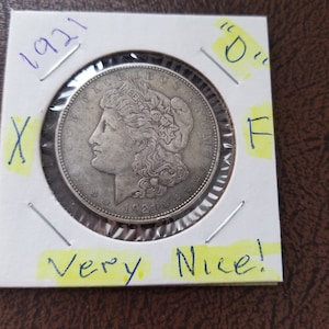 1921 d  Silver Morgan Dollar, VERY NICE!