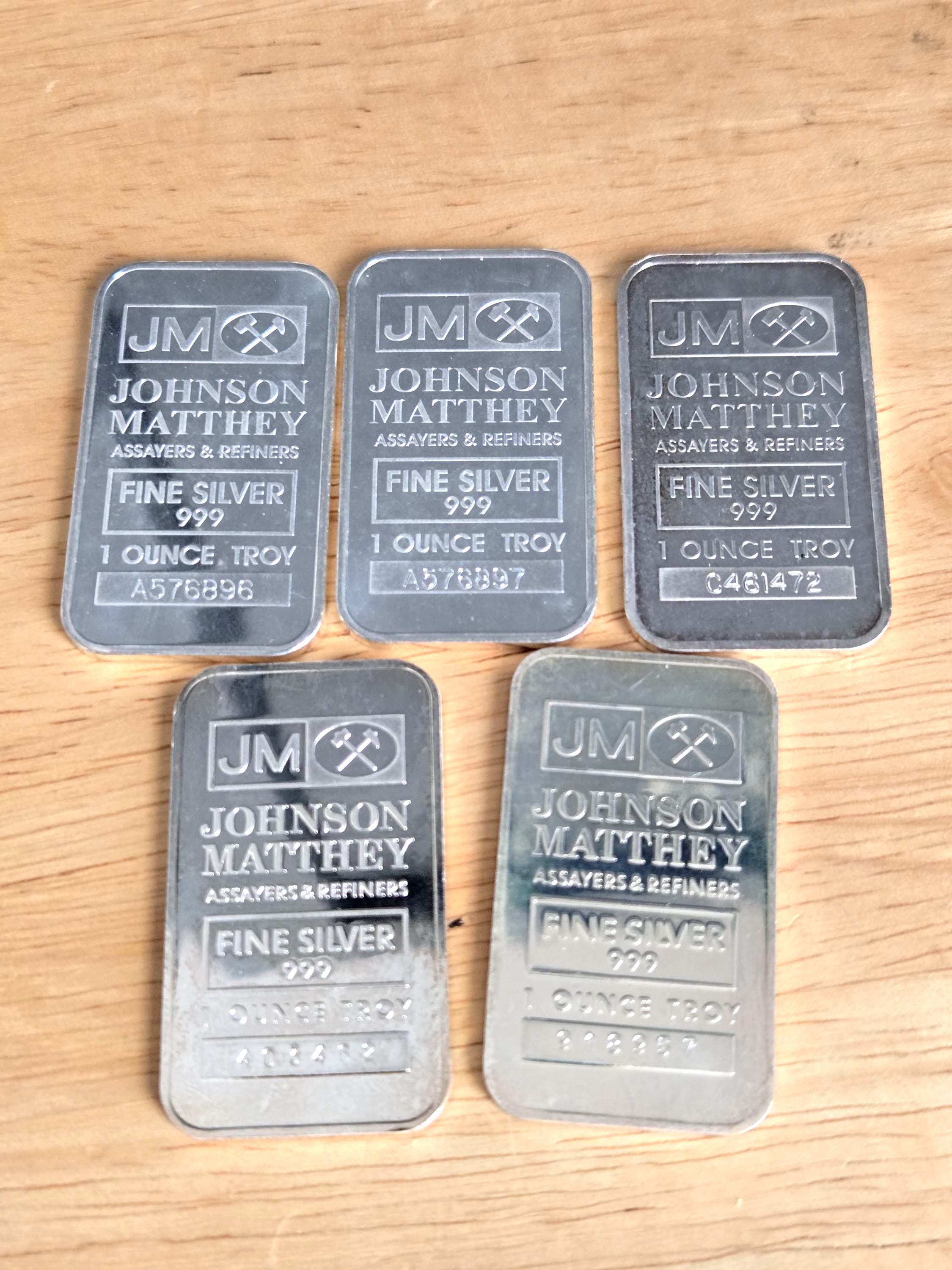 Johnson Matthey Silver Bars - Etsy