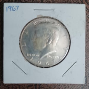 1967 Kennedy 40% Silver half dollar