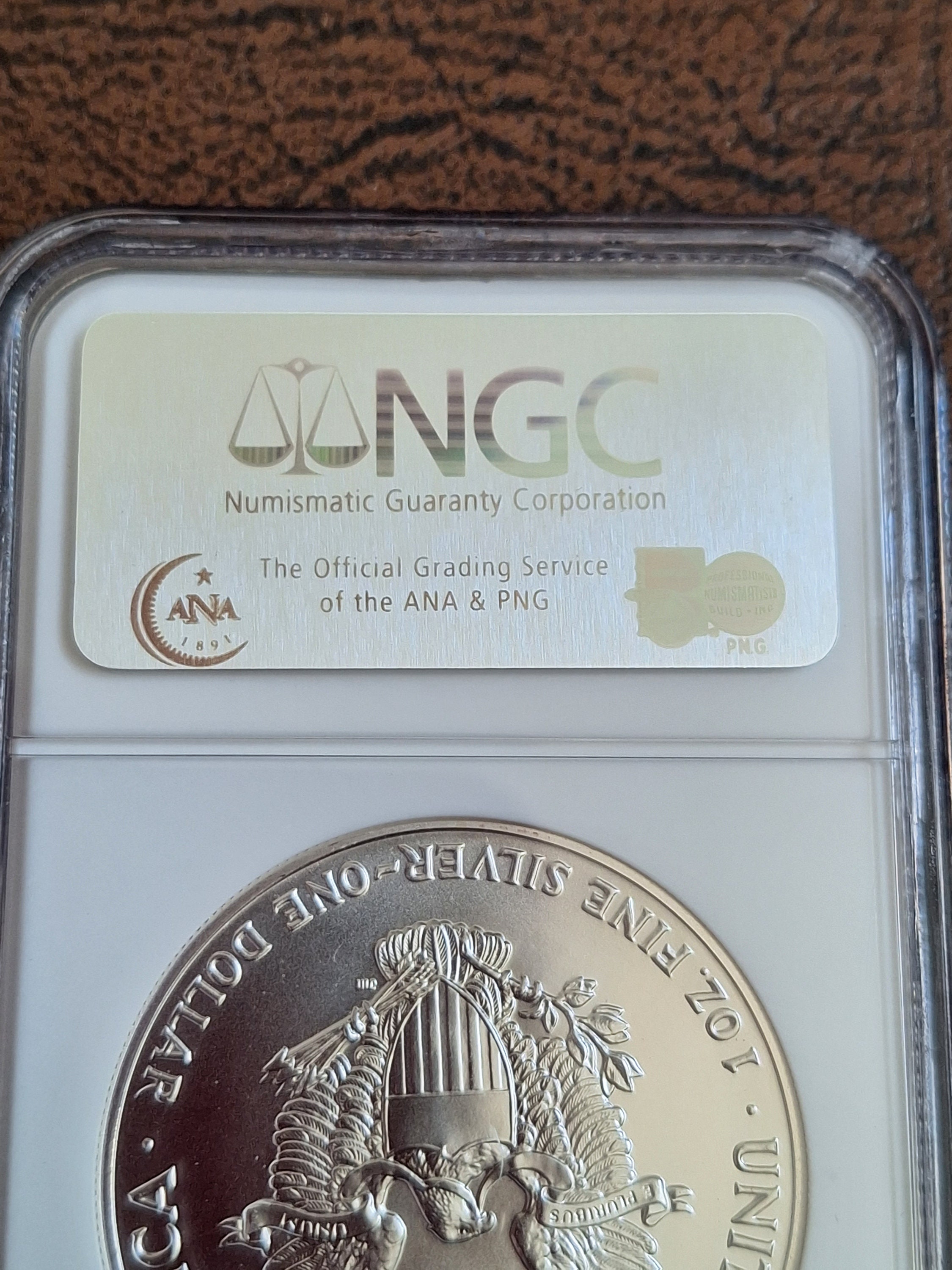 1991 Silver Eagle Dollar, NGC MS69, 1oz Pure Silver - Etsy
