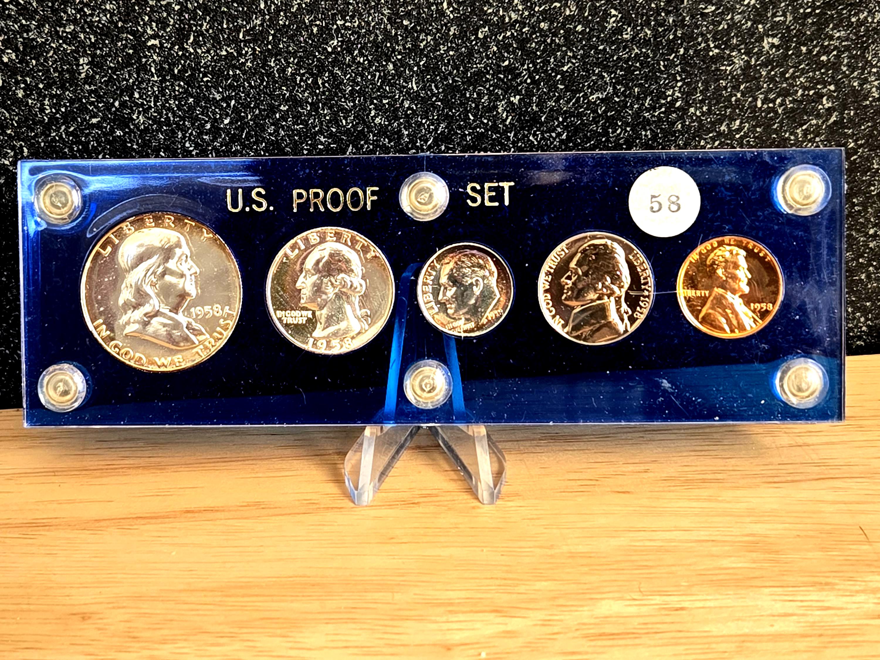 1958 Proof Set - Etsy