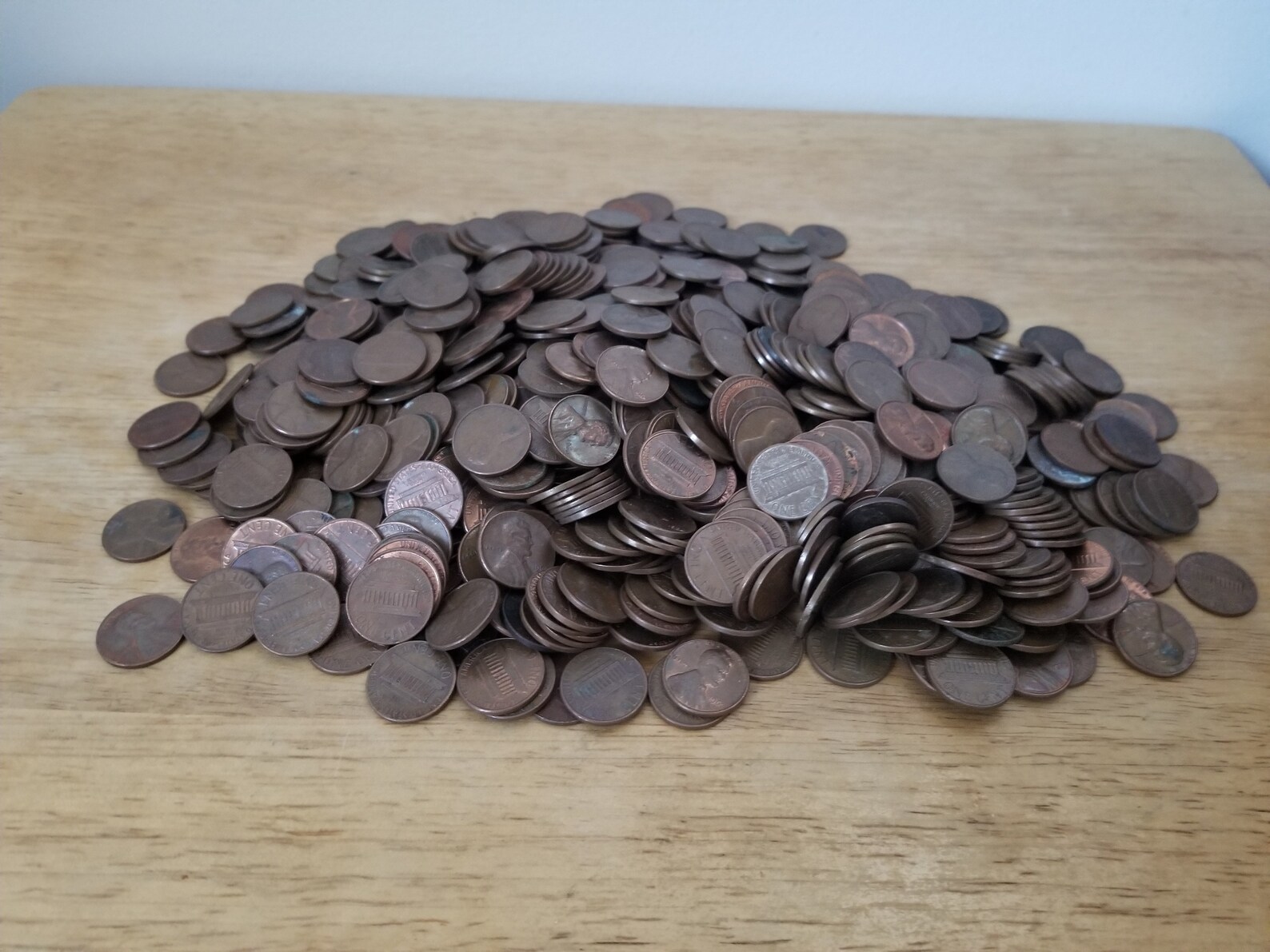 5 Pounds of Unsearched COPPER Pennies. Almost 15 Full Rolls Etsy