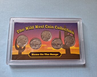 Very old Buffalo nickel collection