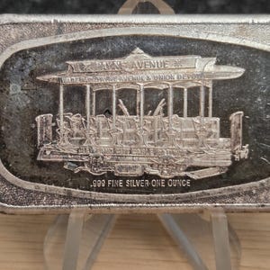 1 Troy oz. .999 Silver art bar
