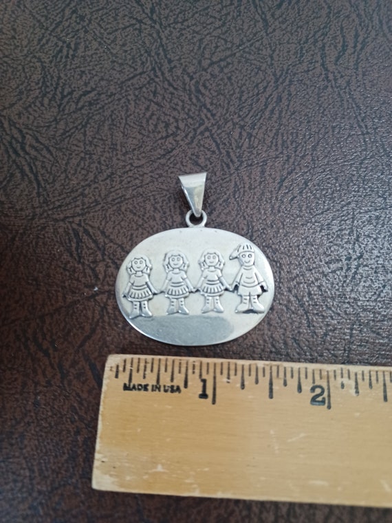 Sterling silver 925 pendant. VERY CUTE 19.8 Grams - image 3