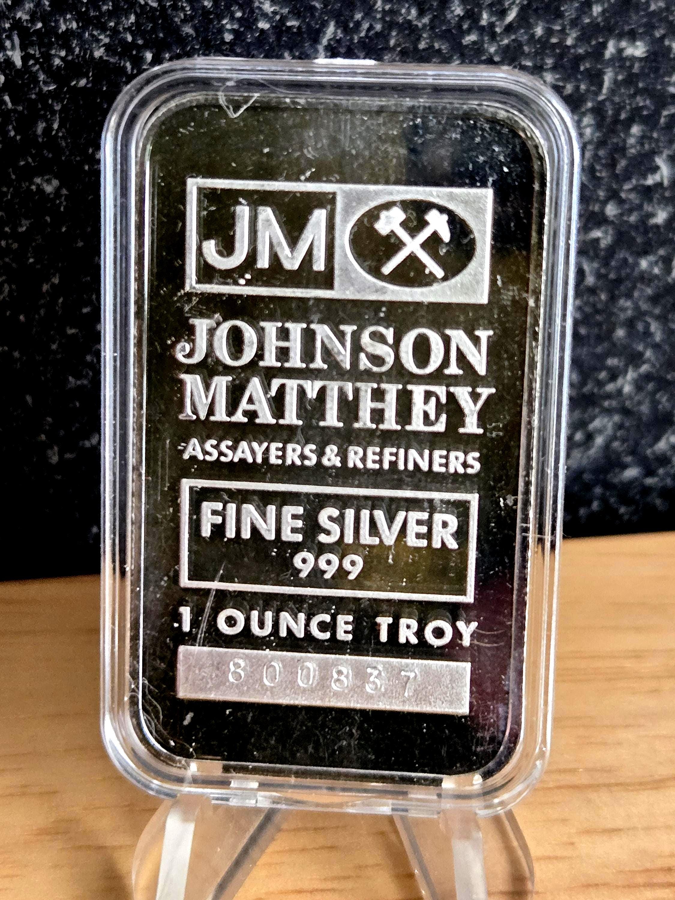 Johnson Matthey Silver Bar - Etsy