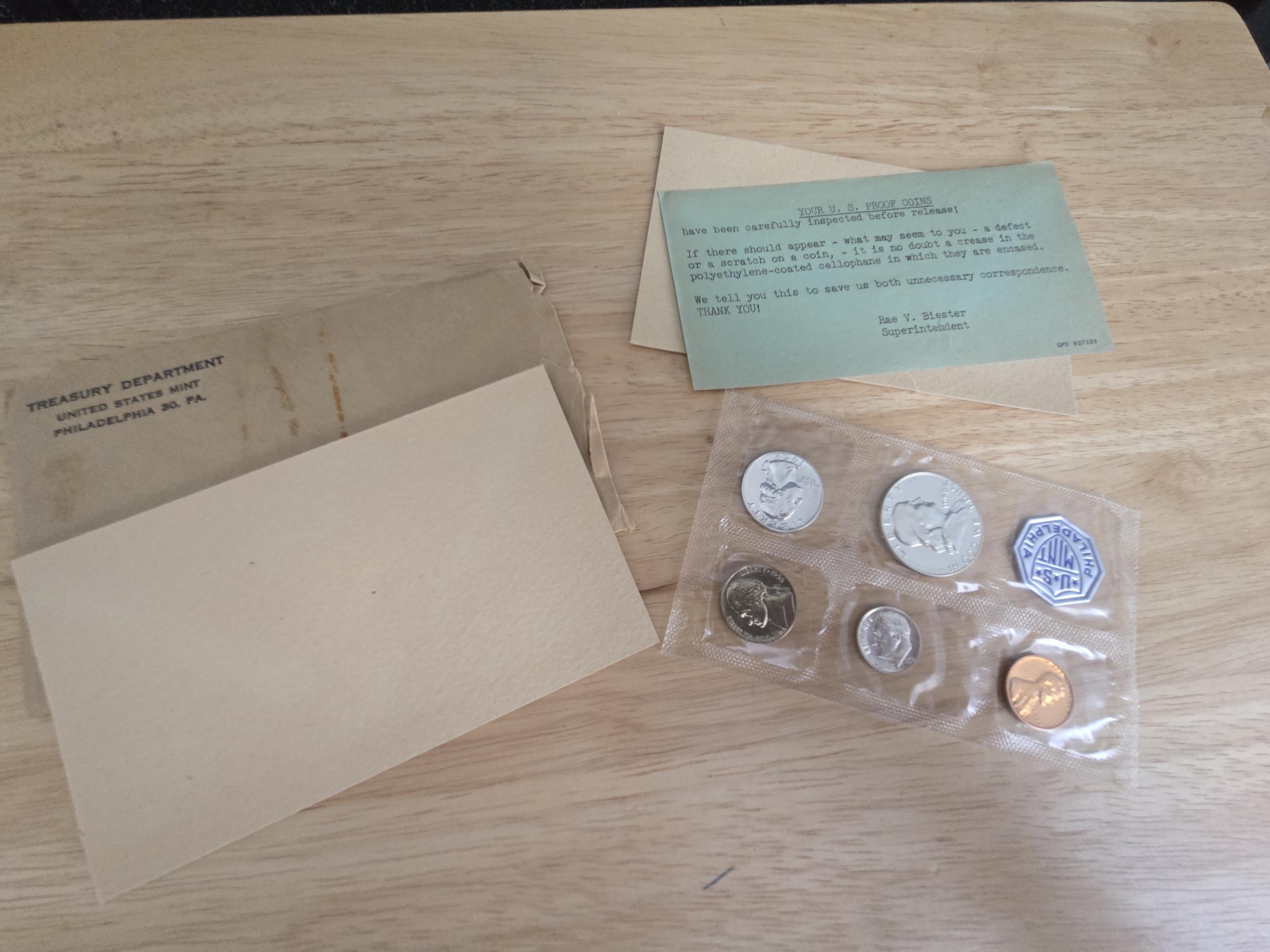 1958 Proof Set - Etsy