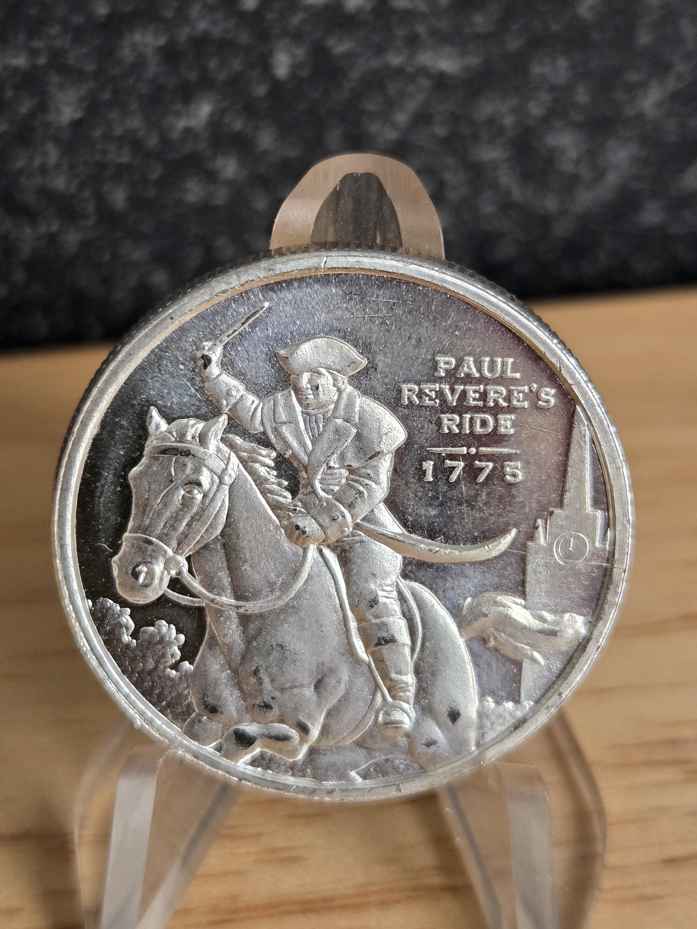 1/2 OZ. Paul Revere's Silver Art Round. - Etsy