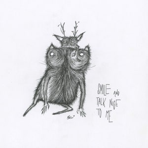 Smile And Talk Nice To Me (5x7 Giclée Print)