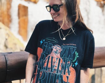 Camiseta de aventura Grizzly River Run, California Adventure Ride, estilo retro de parque nacional, Disney