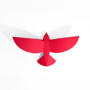 Wintercroft Bird Model, DIY Papercraft Templates