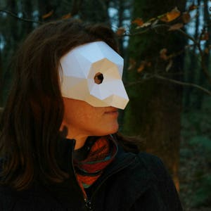 Make your own OWL half mask image 2