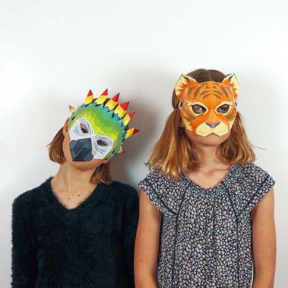 Jungle Animals Kids Masks, Animal Costume Mask Kids