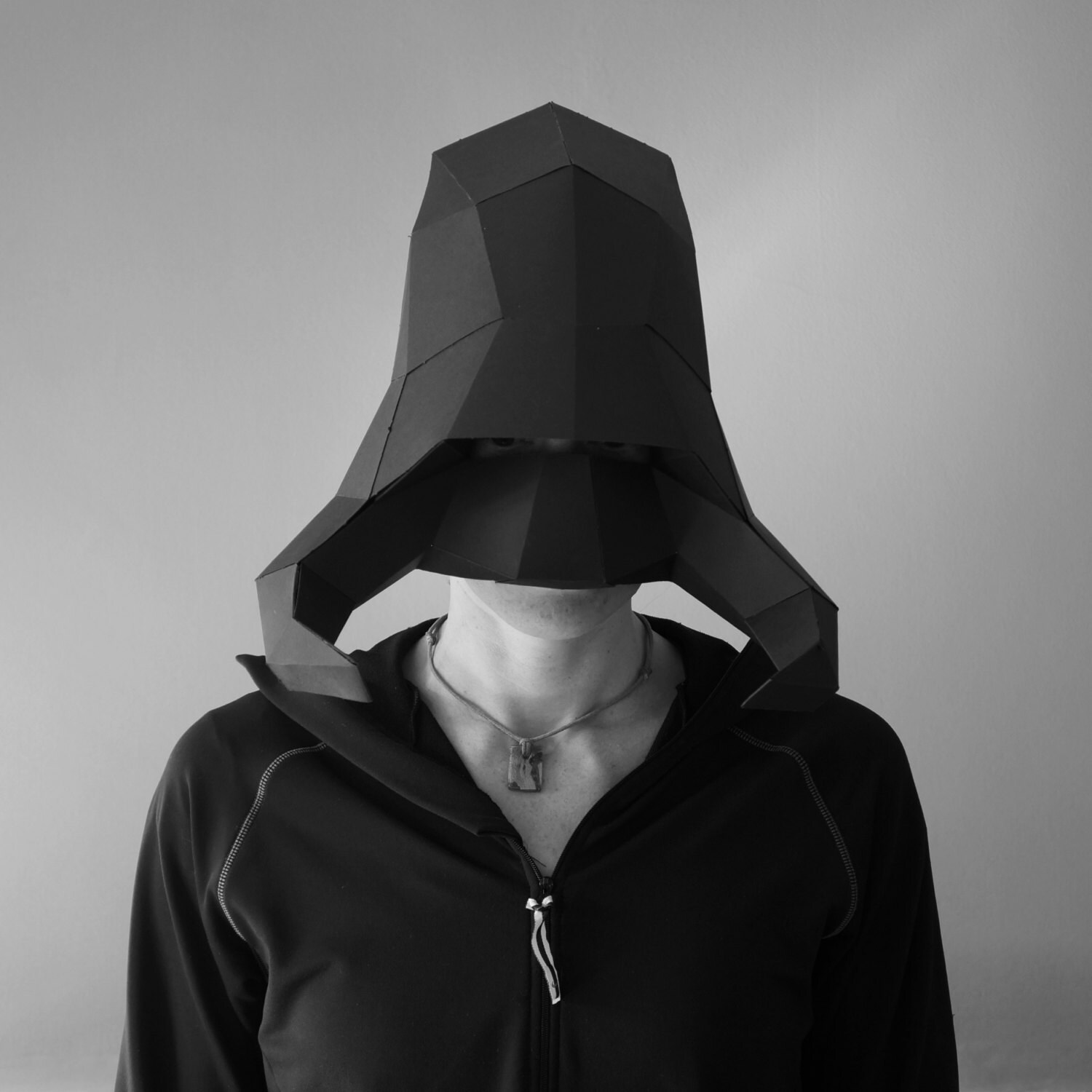 Una the Hood, Papercraft Alien Mask Template - Etsy
