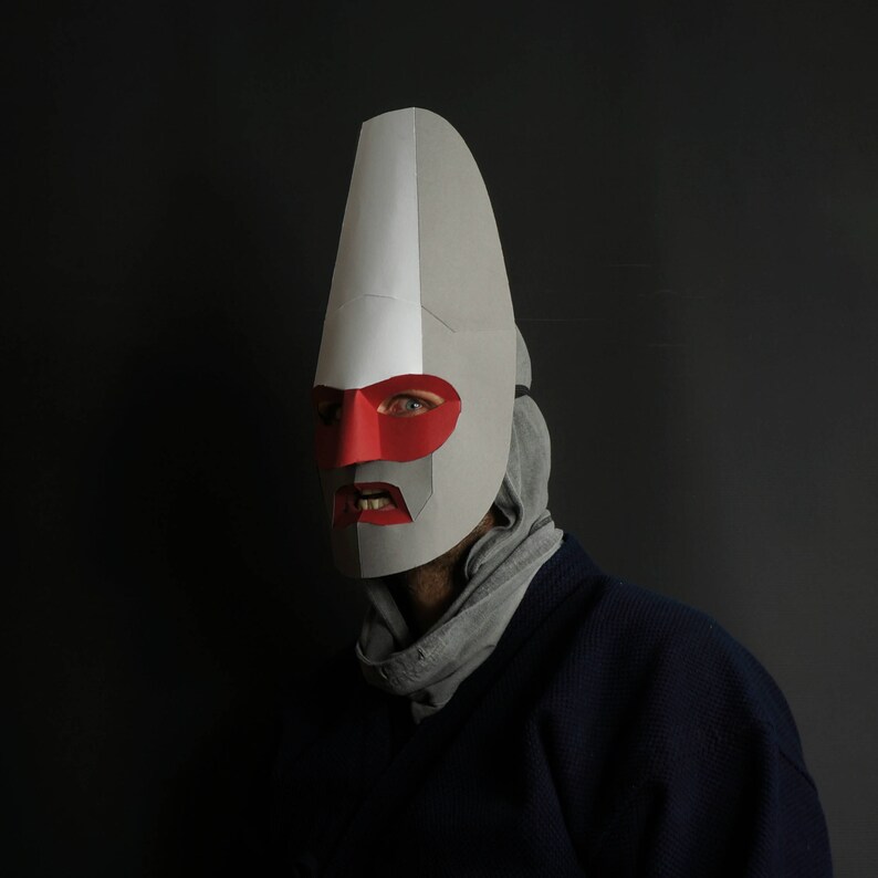 JUNGAN, Papercraft Mask Template image 2
