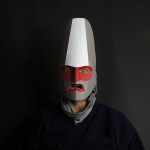 JUNGAN, Papercraft Mask Template image 1