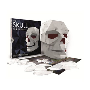 Skull Mask Book, Papercraft Activity