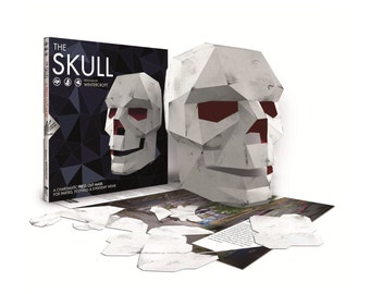 Skull Mask Book, Papercraft Activity