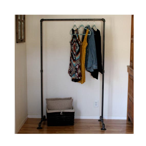 Industrial Clothing Rack 90 Pipe Clothes Rack Garment Rack Etsy