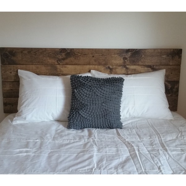King Headboard - Wood Bed Headboard - Bedroom Furniture - FREE Shipping