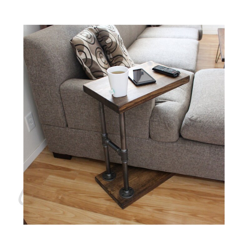 Industrial Furniture Coffee Table Side Laptop Stand End Computer Ctable Q1