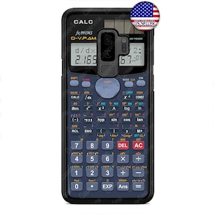 Calculator Funny Hard Rubber Case Cover For Samsung Galaxy s23 ultra s22 s21 plus ultra fe s20 + NOTE20 Google Pixel