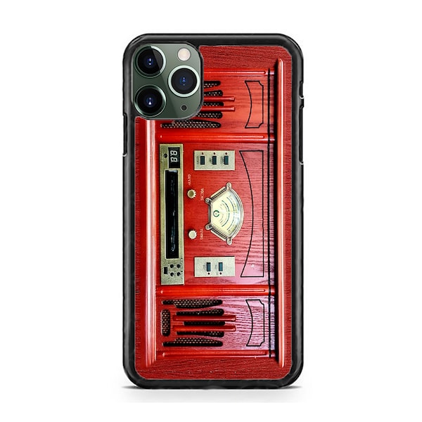 New Hot Retro Style Old Radio Hard Rubber TPU slim Case Cover for iPhone 17 16 15 14 13 Max Mini pro Max 12 Plus X Max, iPod Touch 7 6