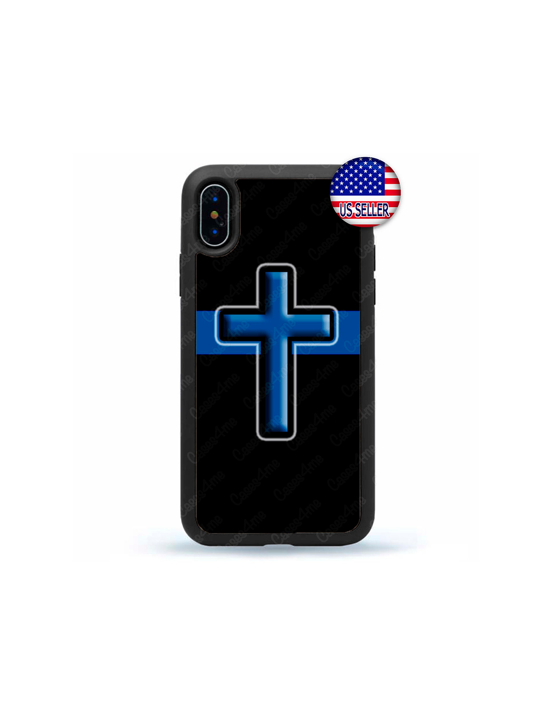 【韓国 BLUE PERCENT】Logo Ribbon iPhone case + Strap set iPhone 14 and 14 Pro Crossbody Lanyard + Case Set - Pale Blue