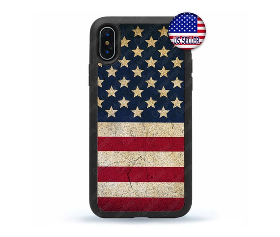 Mixroom - Cover Custodia Per iPhone 11 Pro Max In Silicone TPU Fantasia TESCHIO BANDIERA USA AMERICA132