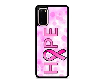 Breast Cancer Hope Pink Ribbon phone Case  for Samsung Galaxy s23 ultra s22 s21 plus ultra fe s20 + NOTE20 Google Pixel