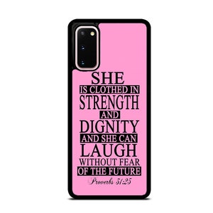 Bible Verse Christian Proverbs Hard Rubber Case Cover for Samsung Galaxy s23 ultra s22 s21 plus ultra fe s20 + NOTE20 Google Pixel