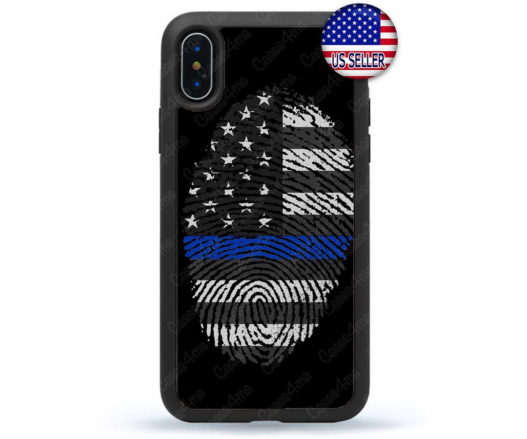 Police Thin Blue Line Phone Case iPhone 15 14 13 12 Max Mini Etsy
