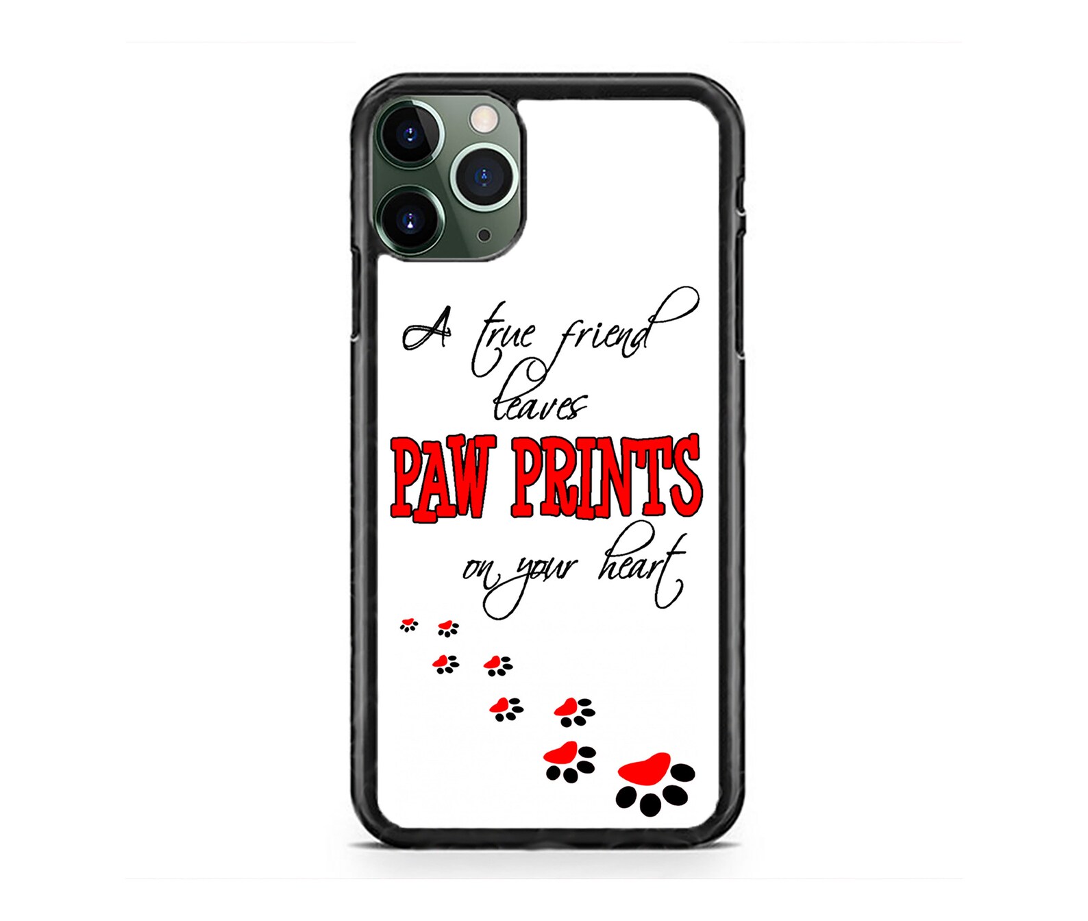 Paws Paw Prints Cat Dog Cute Pet Case Cover for Iphone 13 Max Etsy