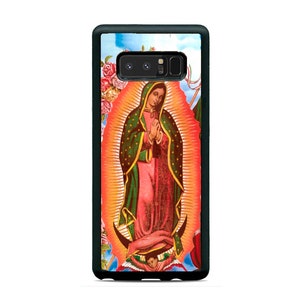 Funda rígida de goma con la Virgen María de Guadalupe para Samsung Galaxy s23 ultra s22 s21 plus ultra fe s20 + NOTE20 Google Pixel