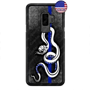 Thin Blue Line Don't Tread Hard Rubber Case Cover For Samsung Galaxy s23 ultra s22 s21 plus ultra fe s20 + NOTE20 Google Pixel
