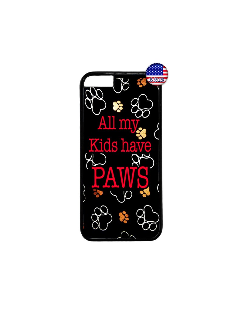Paws Paw Print Cat Dog Cute Pet Case Cover for iPhone 12 Max Etsy
