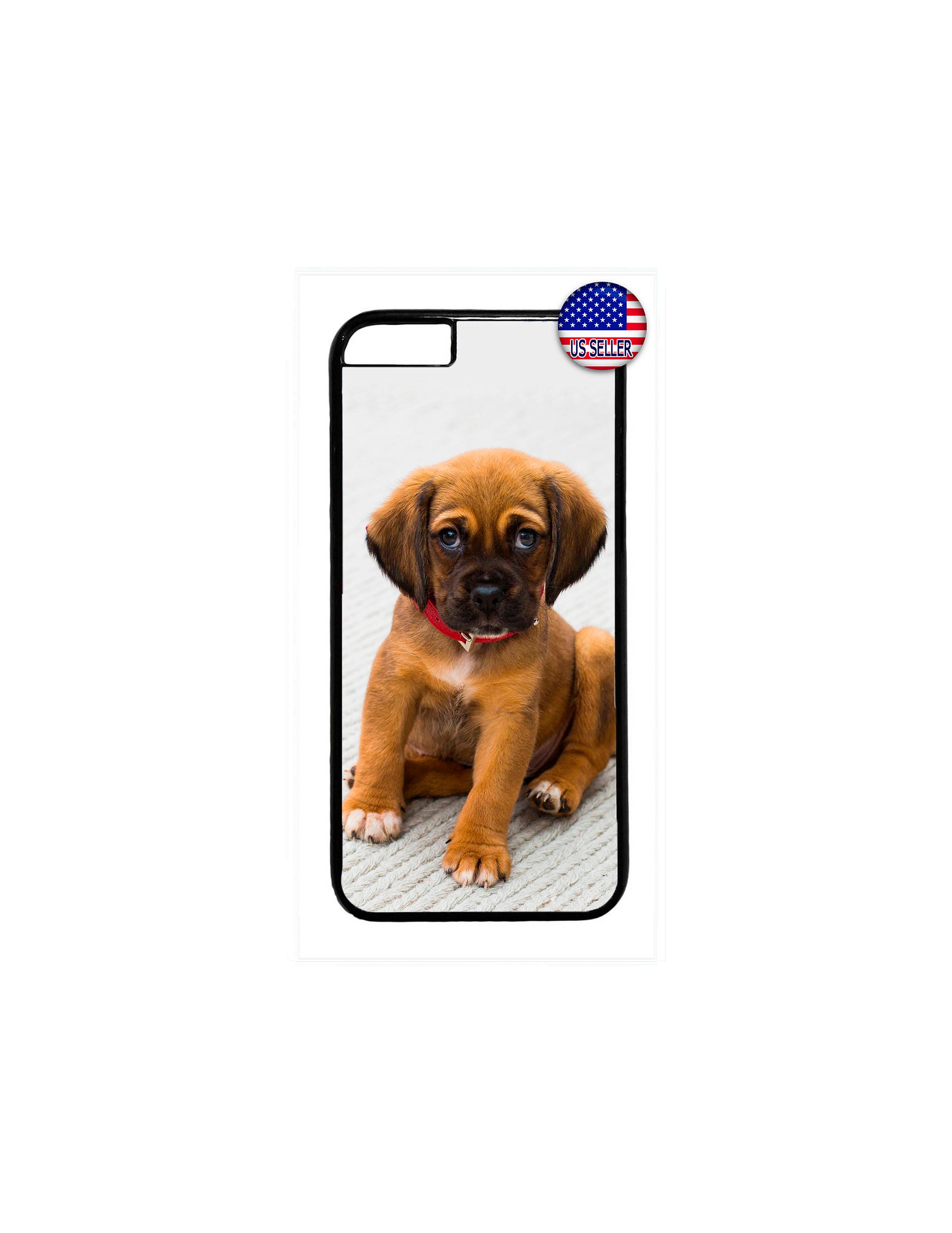 New Cute Dog Puppy Pet Hard Rubber TPU slim Case Cover for