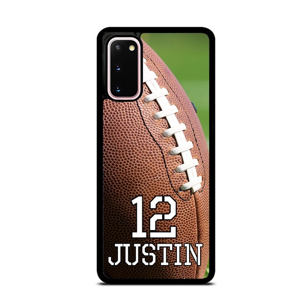 Football Personalized Number and Name Hard Case Cover For Samsung Galaxy s22 s21 plus ultra fe s20 + s10  NOTE20 10u Google Pixel