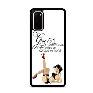 Marilyn Monroe Shoe Quote Etui en caoutchouc dur pour Samsung Galaxy s23 ultra s22 s21 plus ultra fe s20 + NOTE20 Google Pixel