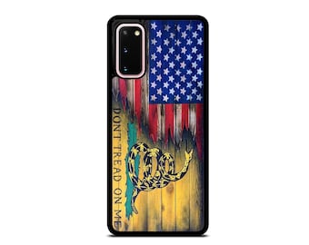 Don't Tread on Me American Flag Black Case for Samsung Galaxy s23 ultra s22 s21 plus ultra fe s20 + NOTE20 Google Pixel