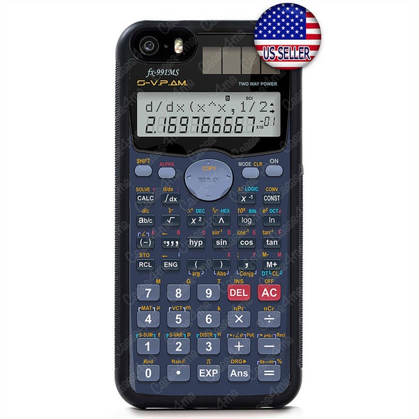 Calculator Funny Hard Rubber Case Cover For iPhone 15 14 13 12 Max Mini pro Max 11 XR Plus X Max SE, iPod Touch 7 6