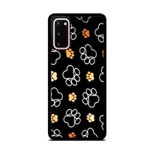 Paws Paw Prints Phone Case Dog Cat Cute Case Cover For Samsung Galaxy s23 ultra s22 s21 plus ultra fe s20 + NOTE20 Google Pixel