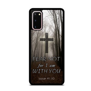 Christliche Zitate Kreuz Bibel Vers Hard Slim Case Cover für Samsung Galaxy S23 Ultra S22 S21 Plus Ultra Fe S20 + NOTE20 Google Pixel
