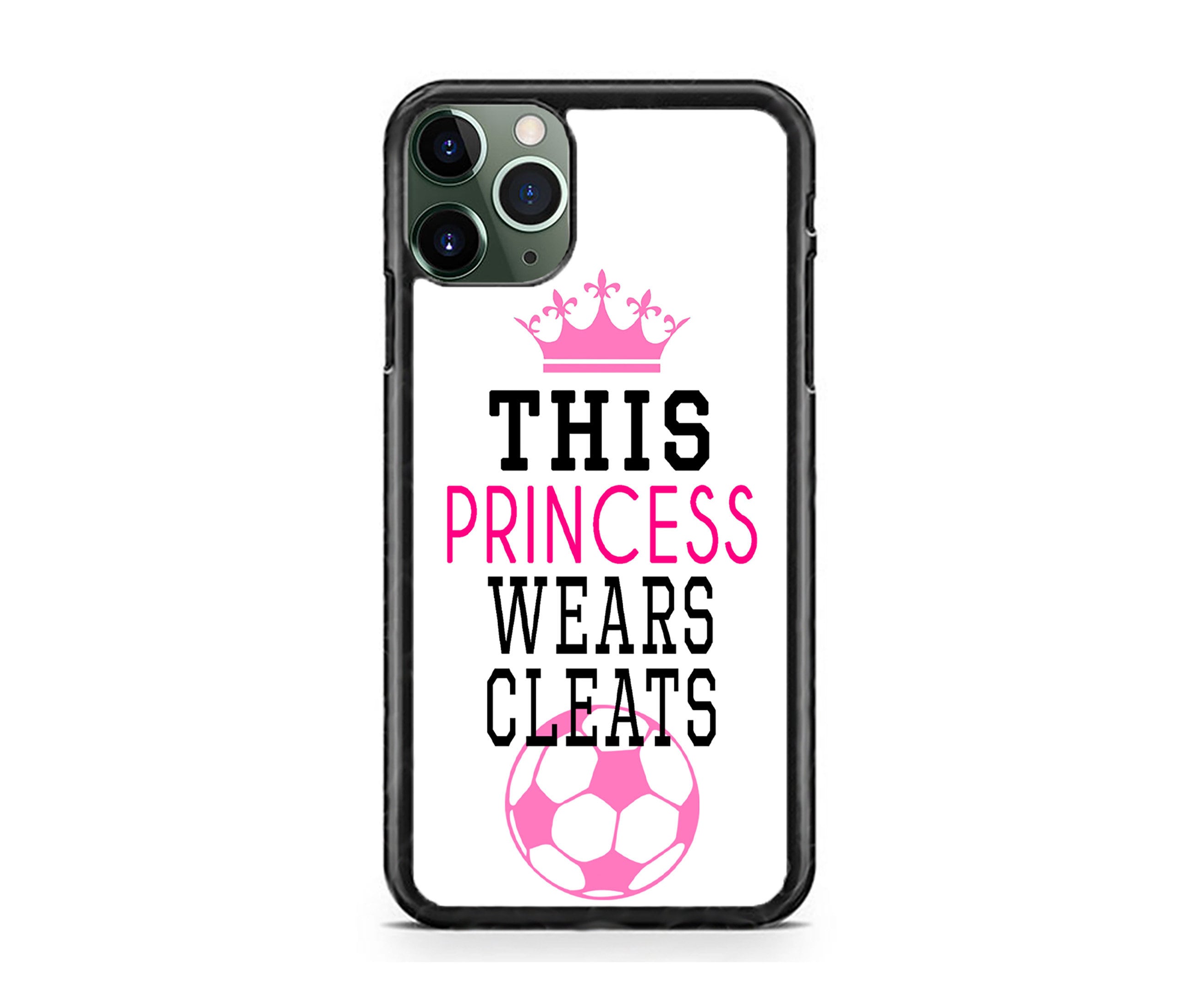 Cute Funny Girl Soccer Pink Ball Quote Hard Rubber Case Cover for iPhone 17  16 15 14 13 Max Mini Pro Max 12 Plus X Max, Ipod Touch 7 6 - Etsy, image size:2600x2200