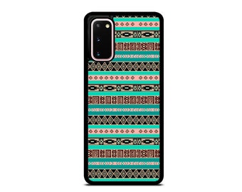 Aztec Tribal Geometric Retro vintage Hard Slim Case Cover for Samsung Galaxy s23 ultra s22 s21 plus ultra fe s20 + NOTE20 Google Pixel