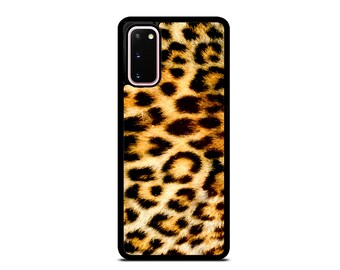 Leopard Fur print Tiger Cheetah Hard Rubber Case Cover For Samsung Galaxy s23 ultra s22 s21 plus ultra fe s20 + NOTE20 Google Pixel
