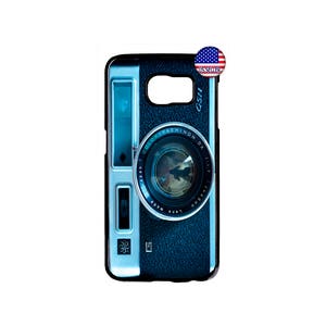 New Retro Style Camera Design Hard Rubber  Case Cover For Samsung Galaxy s23 ultra s22 s21 plus ultra fe s20 + NOTE20 Google Pixel