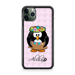 Hawaii Aloha Funny Emoji Hard Rubber TPU slim Case Cover for iPhone 16 15 14 13 12 Max Mini pro Max 11 Plus X Max, iPod Touch 7 6